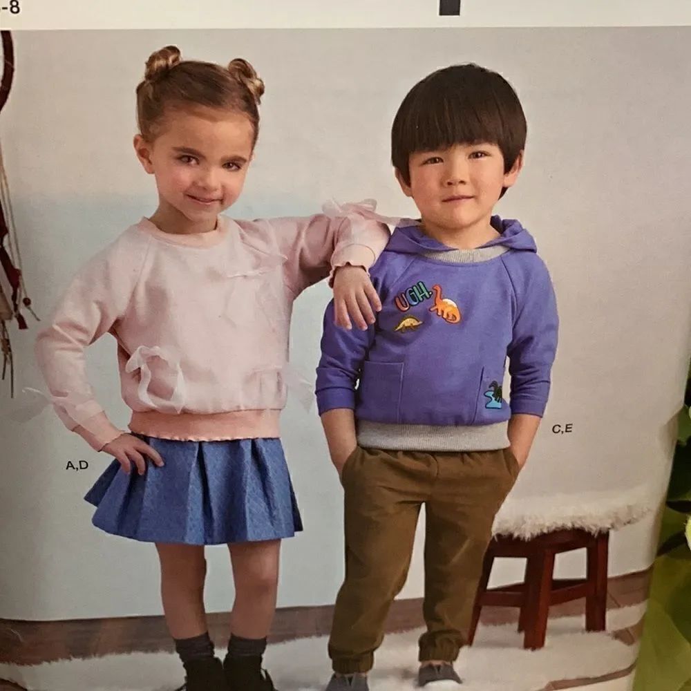 Simplicity kids outfit sewing pattern - Picture 2 of 4